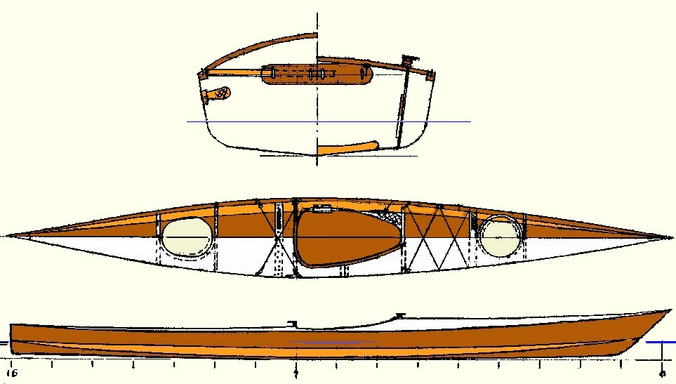 Northwest Passage sheer plan